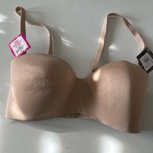 Maidenform Wireless Strapless Bra Size 38DD